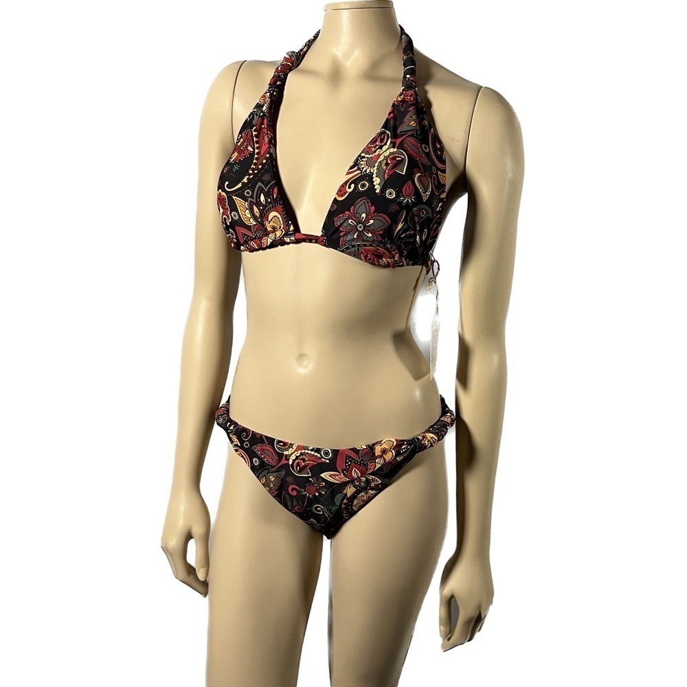 NWT Byron Bay Swim Paisley AOP 2 piece bikini swimsuit